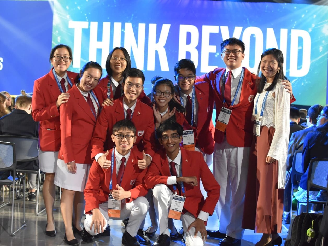 Representing Singapore at the Intel International Science and Engineering Fair